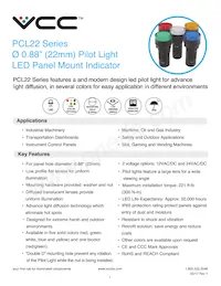 PCL2224V400B Datasheet Cover