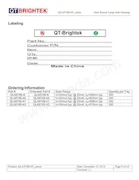 QLA874B-4G Datasheet Page 9