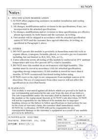 SA000-11009 Datasheet Page 7