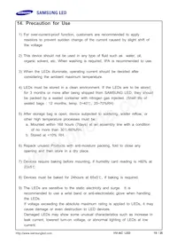 SPHWHTHAD605S0T0WZ Datasheet Pagina 19