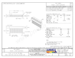 SSA-LXB102SRD Datasheet Cover