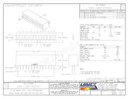 SSA-LXB140SRD Datasheet Cover