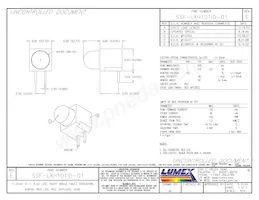 SSF-LXH101ID-01 Datasheet Cover