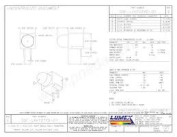 SSF-LXH101YD-01 Datasheet Cover
