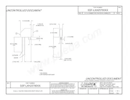 SSF-LXH25780SRD Datenblatt Cover