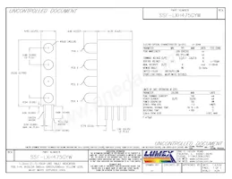 SSF-LXH475GYW Datenblatt Cover