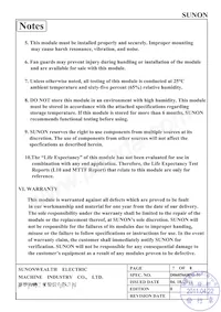 TA001-11002 Datasheet Page 8