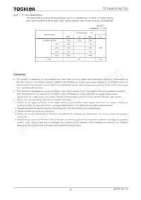 TL19W01-N(T32 Datasheet Pagina 3