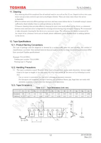 TL1L3-DW0 Datasheet Page 12