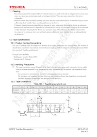 TL1L4-DW0 Datasheet Page 12