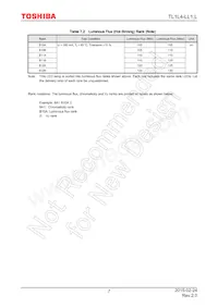 TL1L4-LL1 Datasheet Page 7