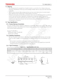 TL1WK-DW1 Datasheet Pagina 12