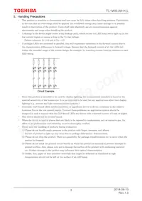 TL1WK-WH1 Datasheet Page 3
