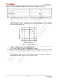 TL2FL-WH1 Datasheet Page 2