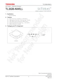 TL3GB-NW0 Datasheet Cover