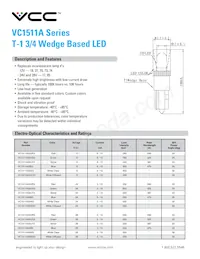 VC1511A45W3 Datasheet Cover