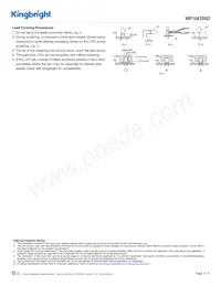 WP1043SRD 데이터 시트 페이지 5