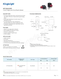 WP1384AD/SRD Datasheet Cover