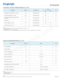 WP1384AD/SRD 데이터 시트 페이지 2