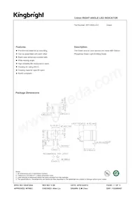 WP1384AL/GD Datasheet Cover