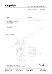 WP1384AL/SRD Datenblatt Cover