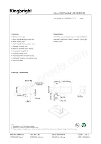 WP138A8QMP/YD/TG Datasheet Cover