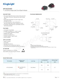 WP1503CB/SRD Datasheet Cover