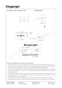 WP1503EB/2SRD Datasheet Pagina 4