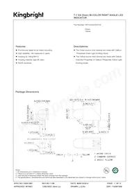 WP150A9VS/GYW Datasheet Cover