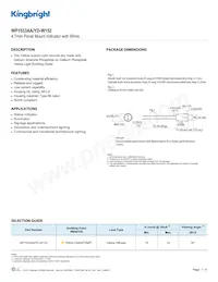 WP1533AA/YD-W152 Datasheet Cover