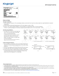 WP1533AA/YD-W152 데이터 시트 페이지 4