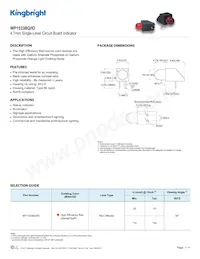 WP1533BQ/ID Datenblatt Cover