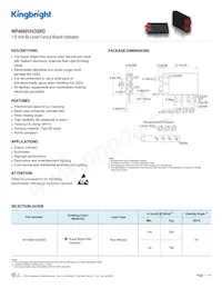 WP4060VH/2SRD Datasheet Cover