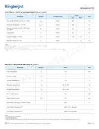 WP4060VH/2YD Datasheet Page 2