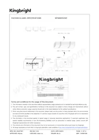 WP4060VH/GID Datasheet Pagina 5