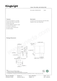 WP4060XH/3GD Datasheet Cover