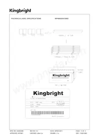 WP4060XH/3SRD Datasheet Page 4