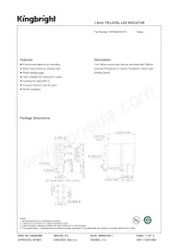 WP4060XH/3YD Datasheet Cover