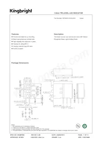 WP406A10XHA/3GD 데이터 시트 표지