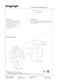 WP406A10XHA/3ID 데이터 시트 표지