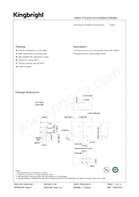 WP406A10XHA/X2GD 데이터 시트 표지