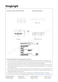 WP406A10XHA/X2GD Datasheet Pagina 4