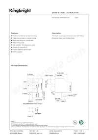 WP73EB/2GDA 데이터 시트 표지