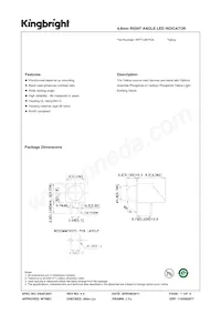 WP73JB/YDA Datasheet Cover