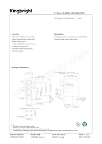 WP934CA/2GD-90 Datasheet Cover