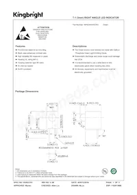 WP934EW/GD5V Datenblatt Cover