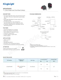 WP934EW/SRD Datenblatt Cover