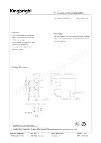 WP934GE/2ID 데이터 시트 표지