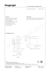 WP934GE/2SRD Datasheet Cover