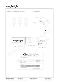 WP934GE/2SRD Datasheet Pagina 4